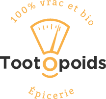 Logo Tootopoids - l'épicerie mobile 100% vrac et bio en Alsace - Strasbourg, Colmar, Sélestat, Villé, Turckheim, Rosheim, Molsheim, Muttersholtz, Dambach-la-Ville