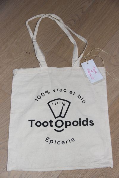 Tote Bag - Un Aide Soignant trop Génial - Coton Bio - Cadeau