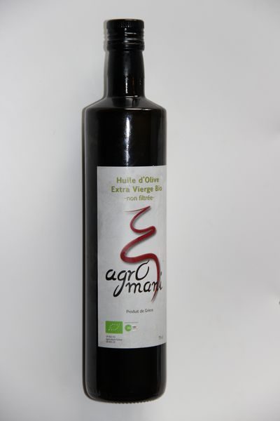 Huile d'olive extra vièrge bio non filtrée chez Tootopoids, épicerie itinérante dans la vallée de villé.