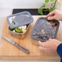 foody- boite repas inox qui passe au micro onde chez tootopoids